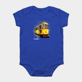 Lisbon - Graça Tram Baby Bodysuit
